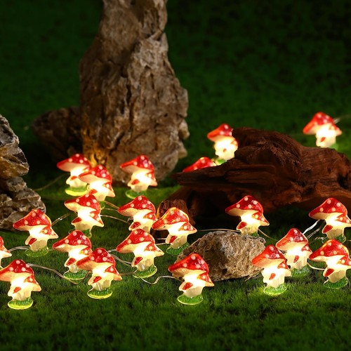 Pilz lichterkette 20led - pilz,