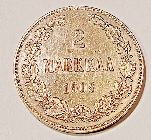 Finnland markkaa 1908 - 2,