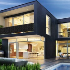 Sichtschutzmatte Rattan