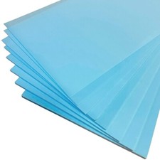 Styrodur-Platten, Hartschaum blau - 1, 2, 3, 4, 5, 6, 8, 10, 12, 15mm Stärke