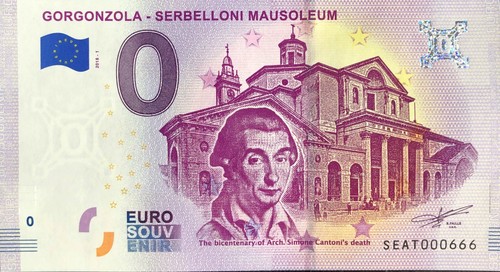 Euro touristische gedenk - touristische, gedenk-note