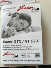 Hartan Kinderwagen und Buggy GTX R1 Racer, super erhalten, mit allem Zubehör