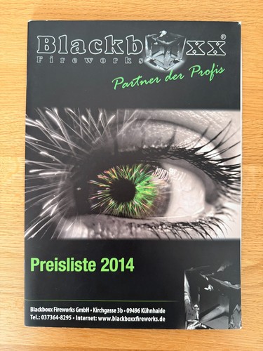 Alter blackboxx feuerwerk - alter,