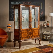 Antike Vitrine Chippendale