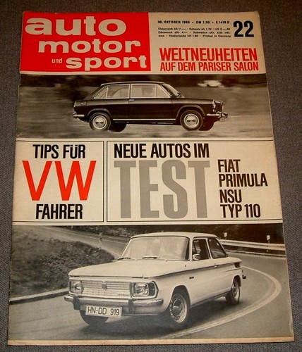 Ams 1965 nsu - 110,,