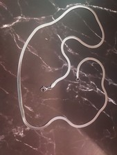 Halskette Unisex Edelstahl 60cm Schlangenkette