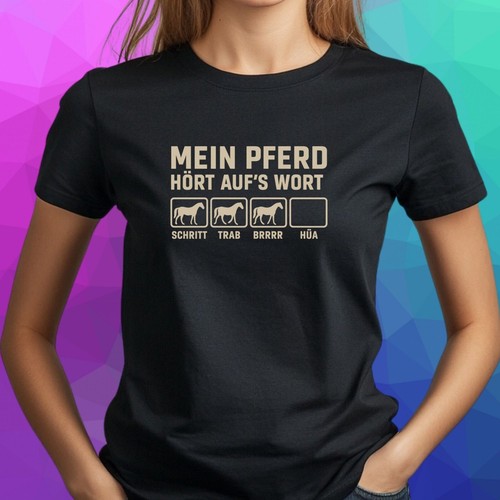 Shirt mein pferd ho rt - t-shirt, „mein