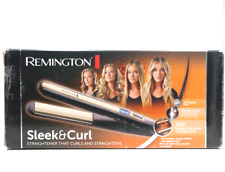 Remington Glätteisen Sleek & Curl - LCD Display - 150-230°C - Haarglätter S6500