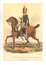 Gummistiefel Armee Militär Uniform Aufdruck Private 18th Licht Dragoons Husaren