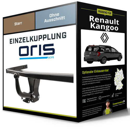 Starre anhängerkupplung für - starre,