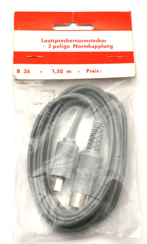 Lautsprecherkabel alte form - lautsprecherkabel,