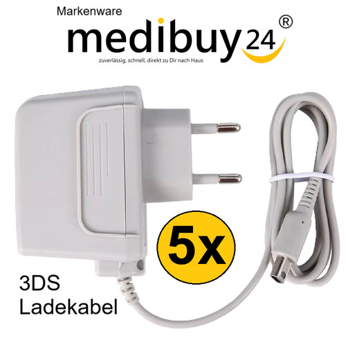 Ladekabel nintendo 3ds xl - 5x,