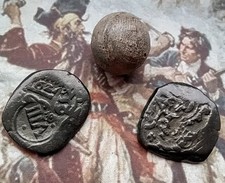 Lot 2 echte Piraten Münzen +