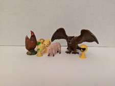 SCHLEICH - EULE & HUHN - FIGUR