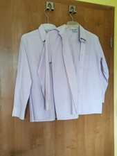Oberhemd Junge Flieder Gr. 152