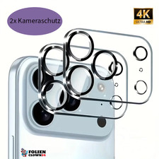 2x Kameraschutz Glas für