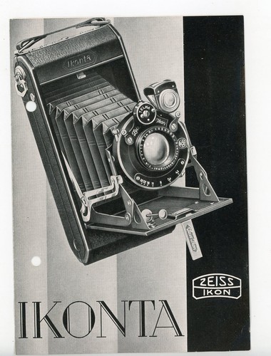 Zeiss ikon prospekt - ikon, ikonta