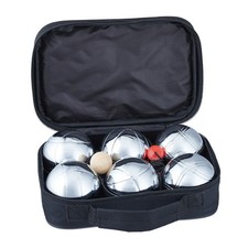 Boule set Boules Spiel 6 Kugeln Tragetasche Boccia Set Petanque Set Boulespiel