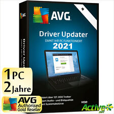 AVG Driver Updater 2026 1 PC 2 Jahre | VOLLVERSION/Upgrade | Treiber DE-Lizenz