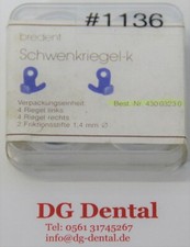 Bredent Schwenkriegel, NEU