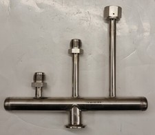 KF25 Vakuum - Messbaum 3 X VCR