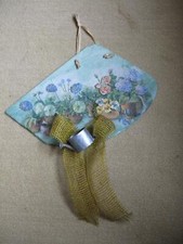 Wand Deko - Wandbild auf Schiefer Steinplatte