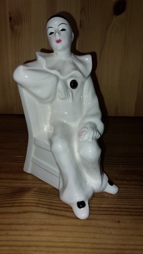 Art deco keramikfigur - art,