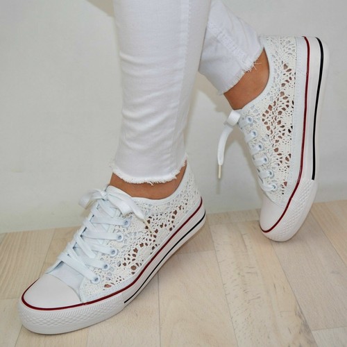 Damen schuhe sneaker - sneaker, weiss
