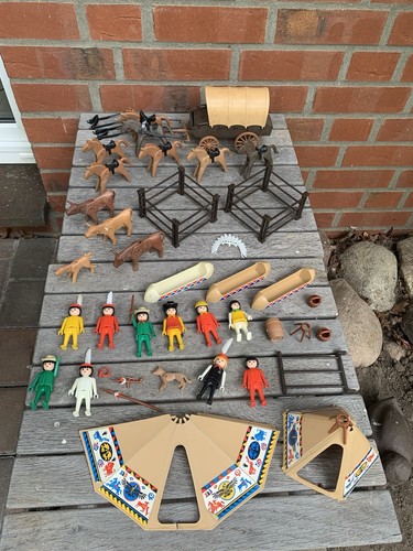 Playmobil indianer figuren - indianer, |
