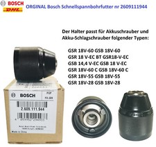 Bosch Schnellspannbohrfutter