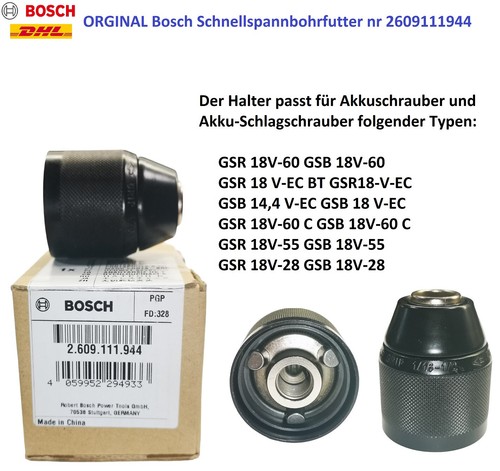 Bosch schnellspannbohrfutter - bosch,