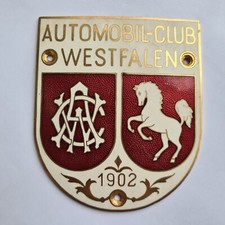 B3589 Alte Automobil Plakette