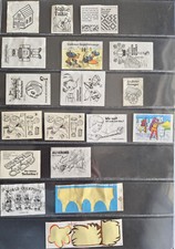 Vers. Beipackzettel Spielzeug, Kapsel, Steckfiguren 80er Jahre  zum Aussuchen