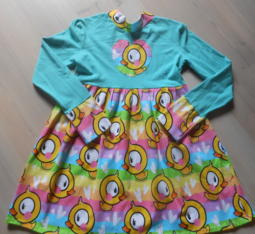 Leichtes jersey kleid - jersey,