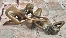 Messingskulptur kunst deko - kunst,