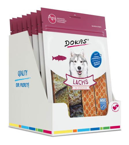 Dokas lachs in streifen - -,