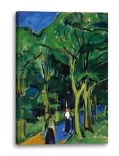 Lein-Wand-Bild Kunstdruck