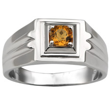 Natürlicher tiefgelber Citrin