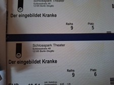 DIETER HALLERVORDEN/2 TICKETS/BERLIN/13.06.26/*DER EINGEBILDETE KRANKE*