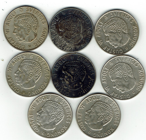 Schweden krone silber - schweden, x
