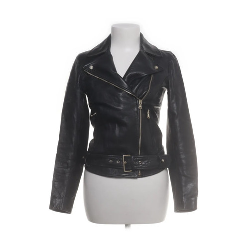 Massimo dutti lederjacke - massimo,