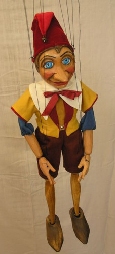Czech folk art marionette - folk,