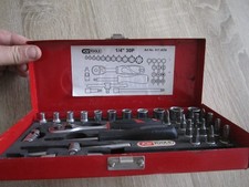 KS Tools 917.4030 1/4'' Steckschlüssel-Satz, 30-teilig in eine Stahlkassette-TOP