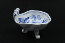 Hutschenreuther Zwiebelmuster Porzellan Muschelschale Saliere mit Füßen Schale