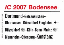 ZLS  74-111= IC 2007 Bodensee = Dortmund - Konstanz