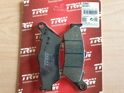 Trw organi bremsbelag hinten - bremsbelag,
