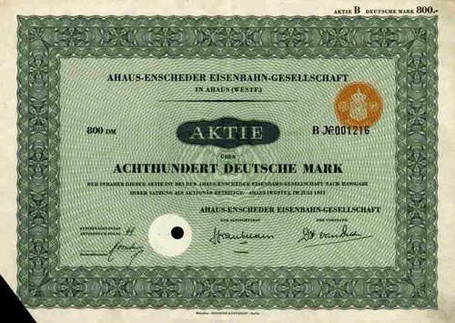 Ahaus enschede eisenbahn 1951 - eisenbahn,