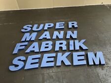 Reklame Werbung Außenwerbung Marketing - 21 Buchstaben - Leuchtreklame