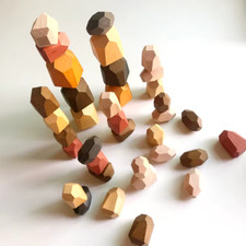 balanciersteine aus Holz -