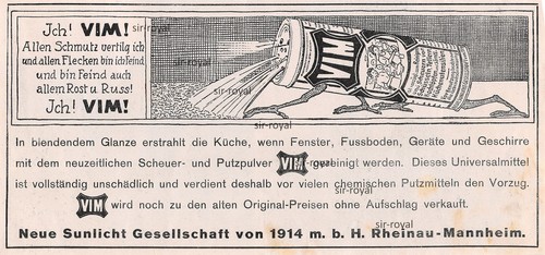 Vim putzmittel sunlicht - vim,